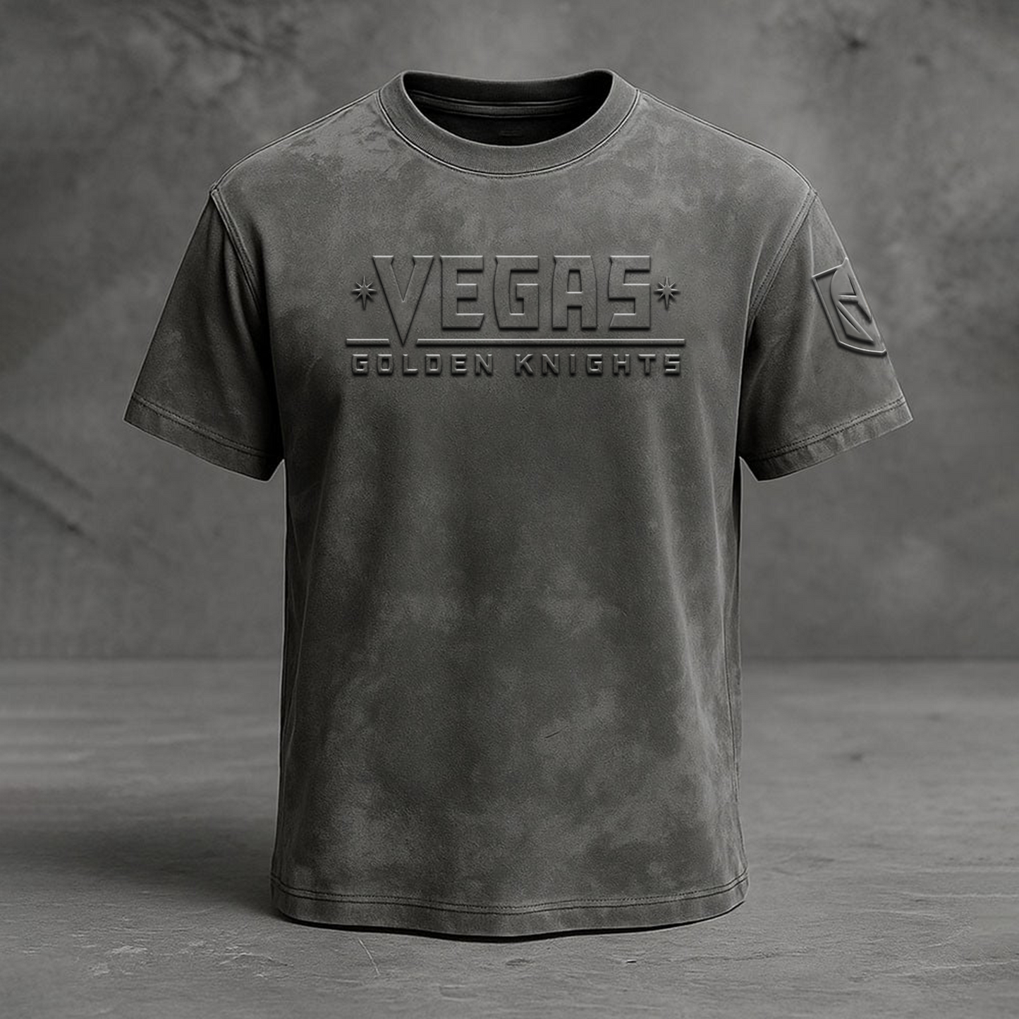 VGK x NHL Embossed Tshirt 0905 DatND DVT
