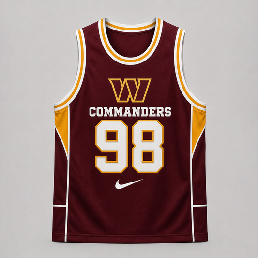 WAS Premium NFL Custom Basketball Tank Top For Men And Women 2406