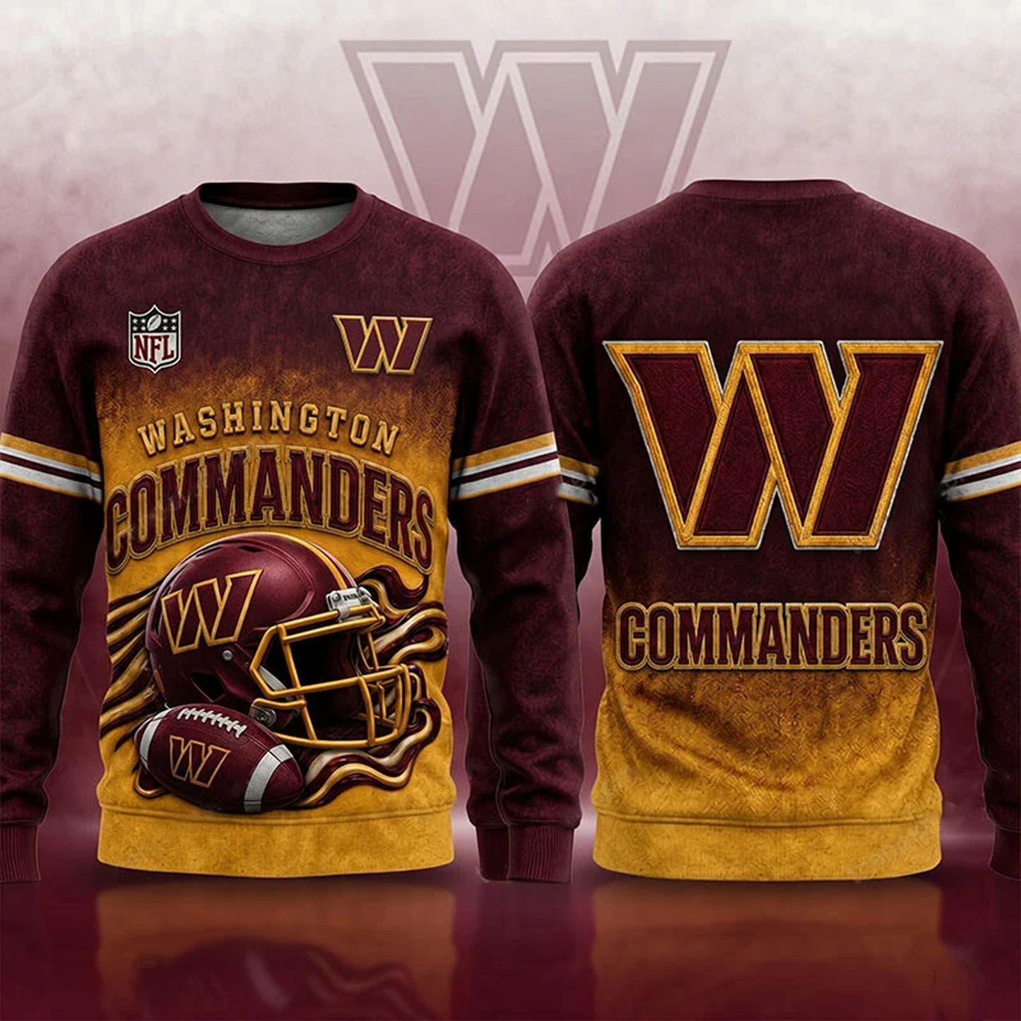 WAS x NFL 3D Shirt 1805 DatND DVT