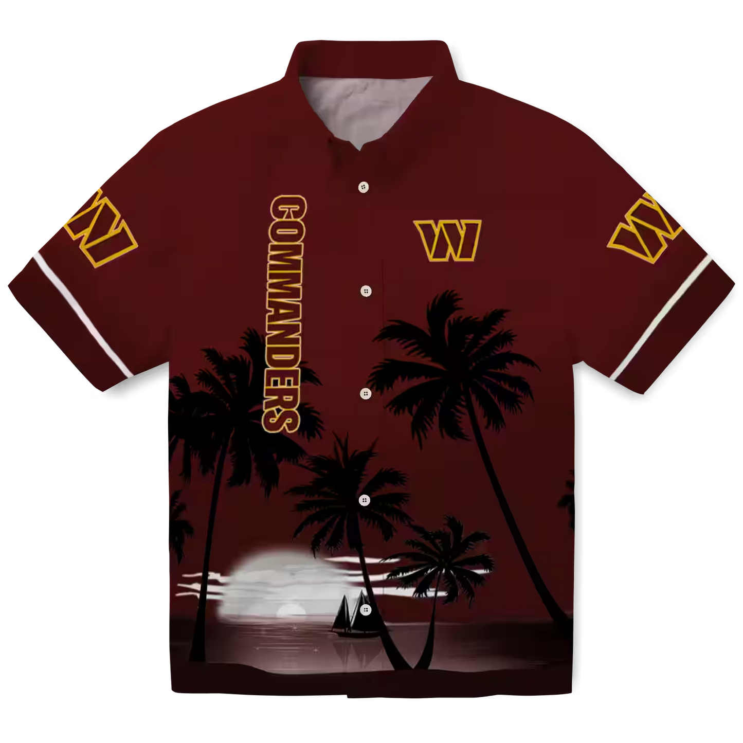 WAS x NFL Hawaiian Shirt ƒ?? Beach Sunset DATND TANTD 270526