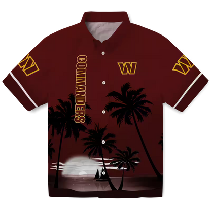 WAS x NFL Hawaiian Shirt ƒ?? Beach Sunset DATND TANTD 270526