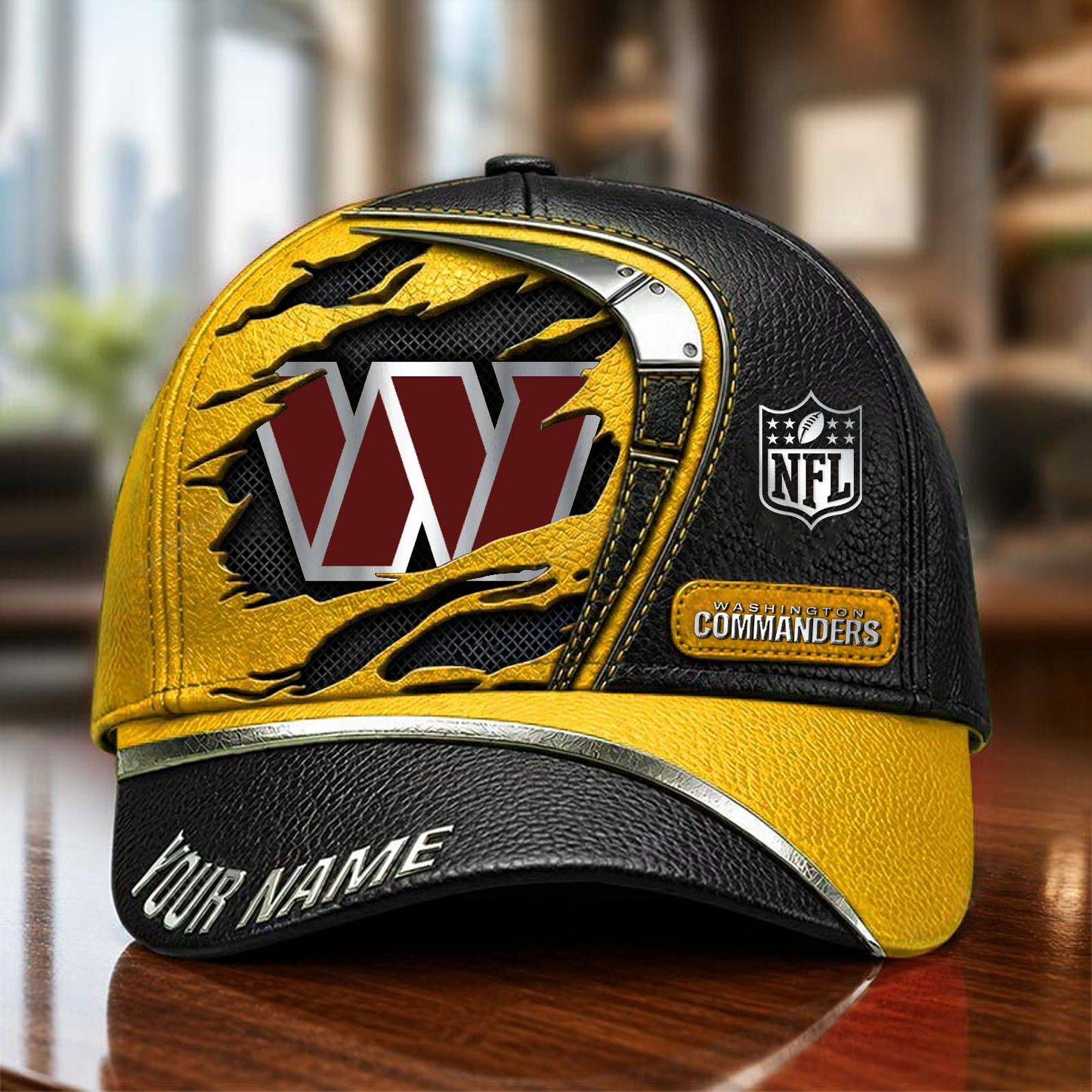WAS x NFL Premium Multicolor 3D Cap 200626