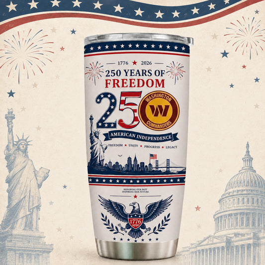 WC x NFL 250th Anniversary Special Tumbler for Football Fans 170626