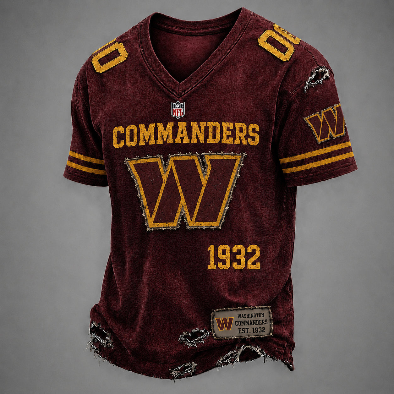 WC x NFL Premium V-neck Shirt 230626