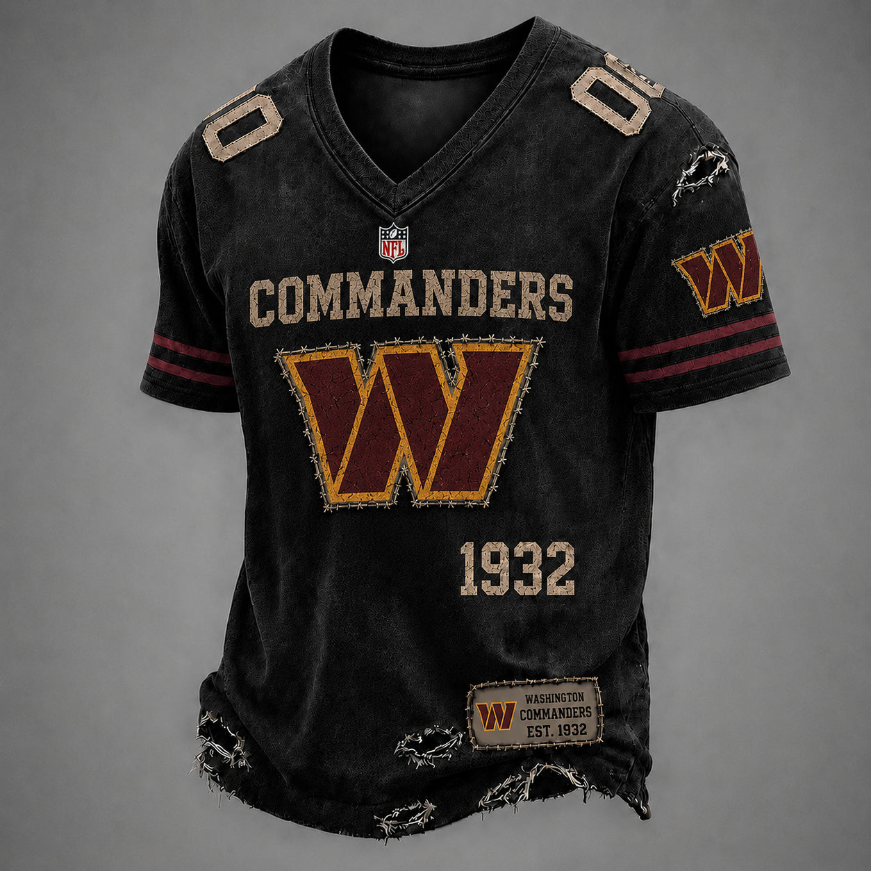 WC x NFL Premium V-neck Shirt 230626