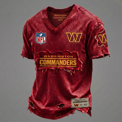 WC NFL Premium V-Neck T-shirt Gift For Fans 0306 NAK DATND TTT