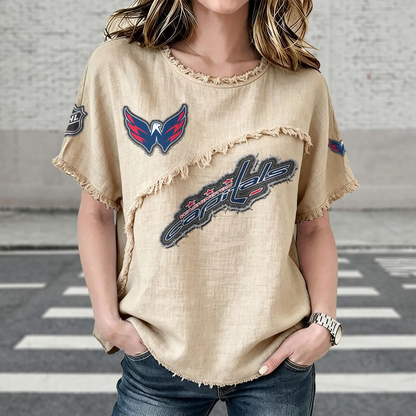 WSH x NHL Womenƒ??s Vintage O-Neck 2905 DatND DVT