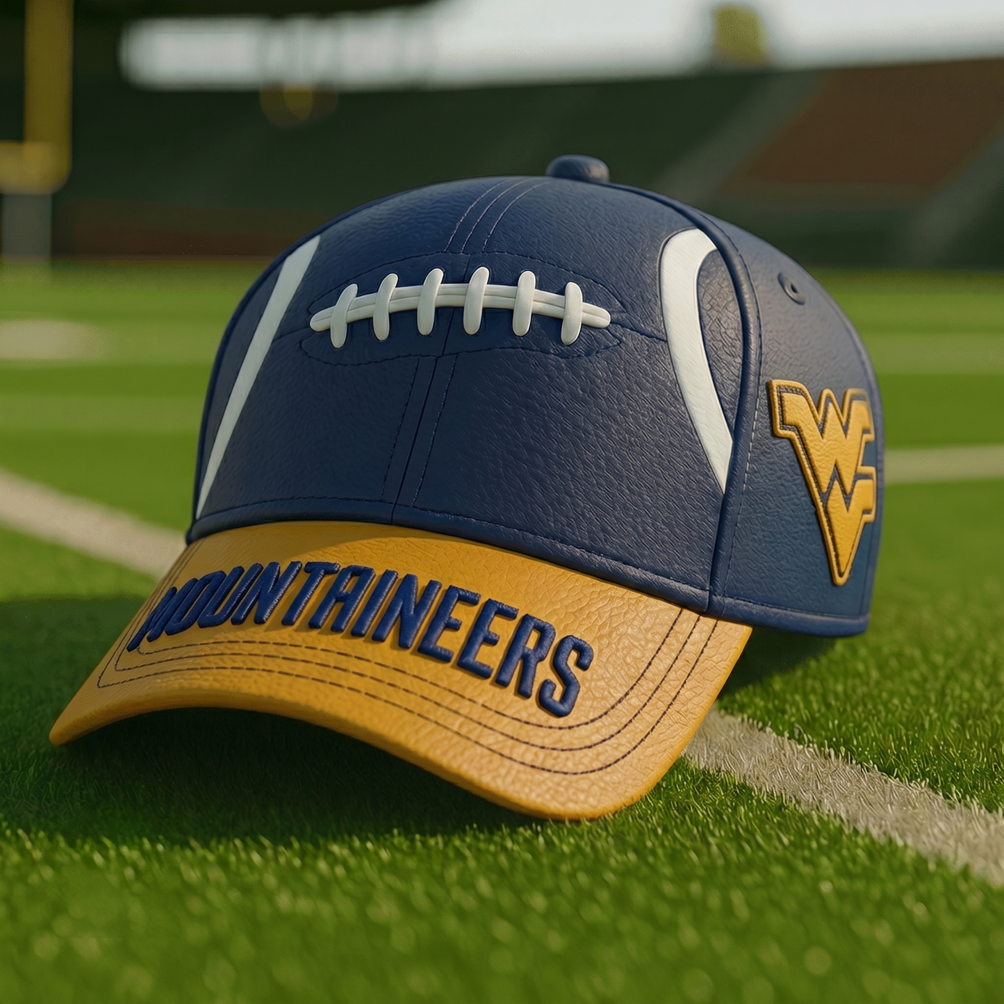 WVU x NCAA Premium Classic Cap 170626