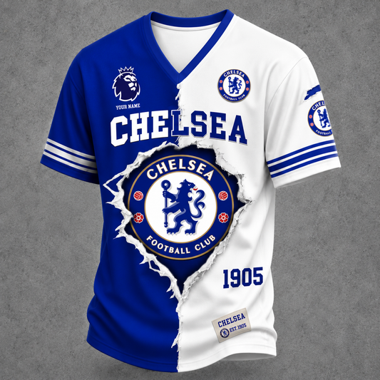 PREMIUM EPL X CHEL LUXURY V-Neck T SHIRT NDT VHM 160626