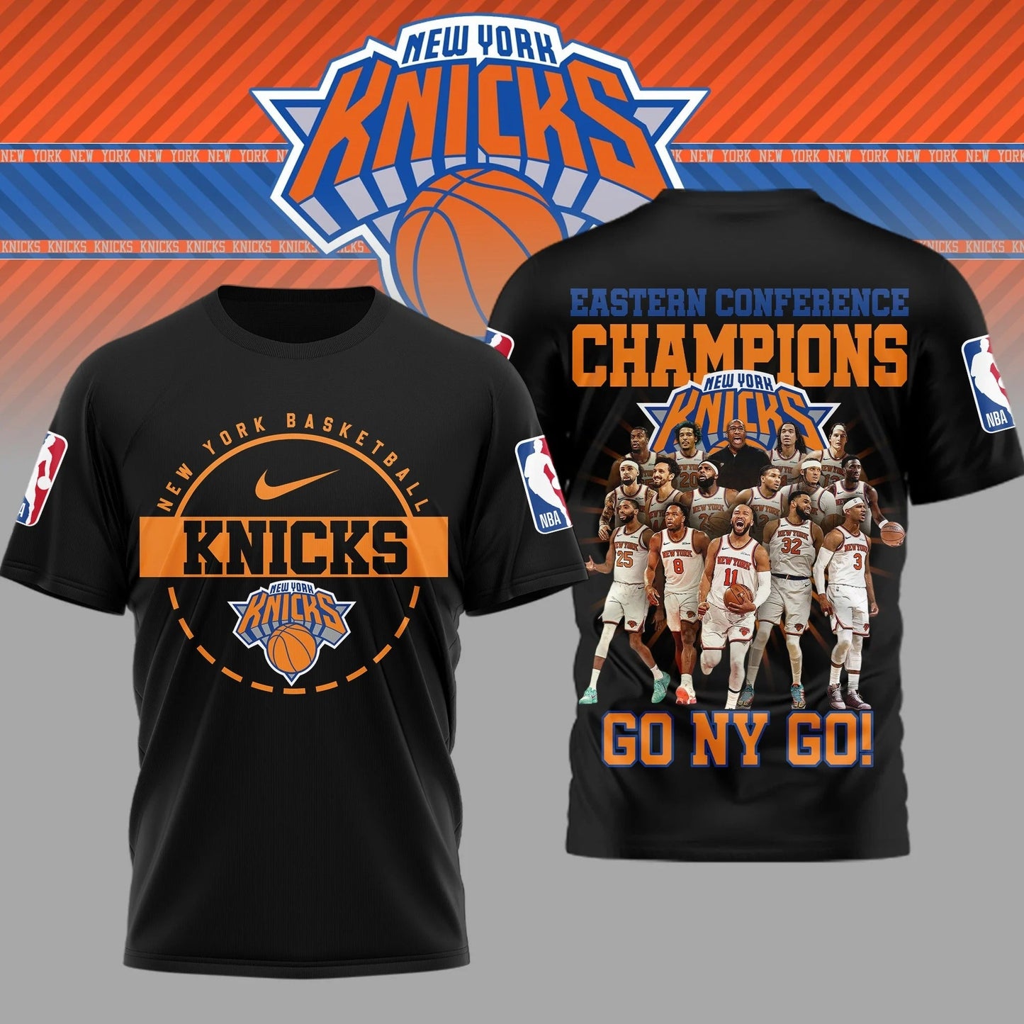 NYK Premium NBA Eastern Conference 2026 3D Shirt DDT 290526 NTL