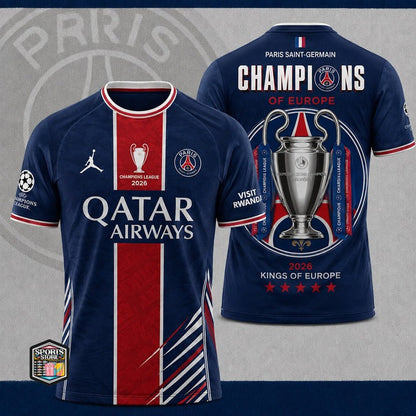 PSG Premium UEFA Champions League 2025/26 3D Shirt V3 DatND DVT 3105