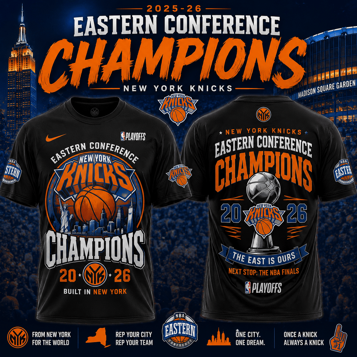 NYK Premium NBA Eastern Conference 2026 V7 3D Shirt DDT 020626 HLPhuong