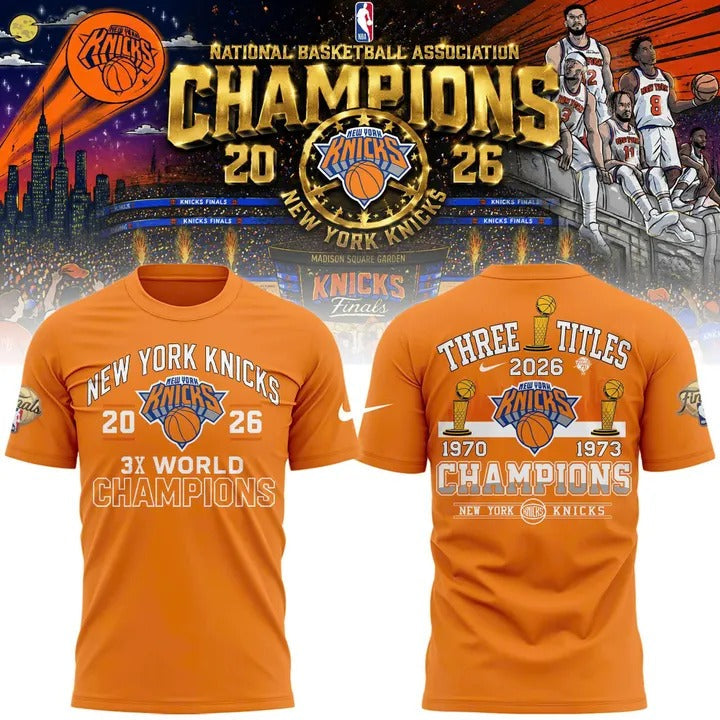 NYK x NBA Champions 2026 Aparael 3D DATND TANTD