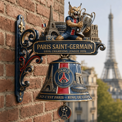 PSG UEFA Champions League 2526 PSG Premium Wall Bell  DATND TANTD 310526