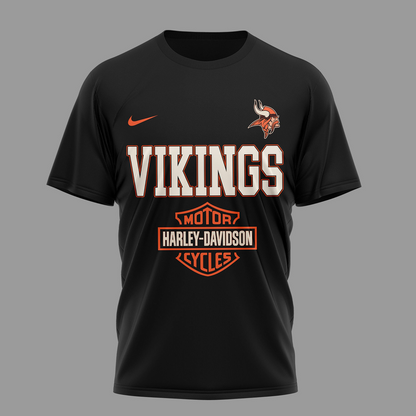 MIN Premium NFL 122 Year Harley Davidson 3D Shirt 2603 DatND DVT
