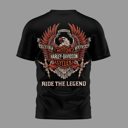 PHI Premium NFL 122 Year Harley Davidson 3D Shirt 2603 DatND DVT