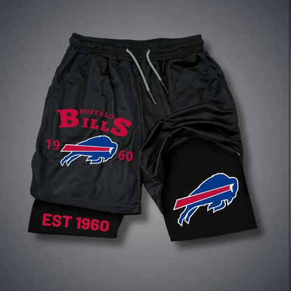 PREMIUM NFL X BUF Multicolored Pure GYM Shorts NDT NHM