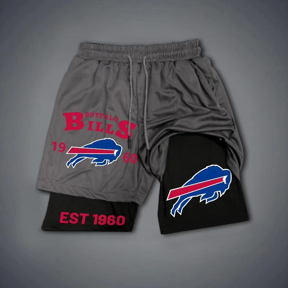 PREMIUM NFL X BUF Multicolored Pure GYM Shorts NDT NHM