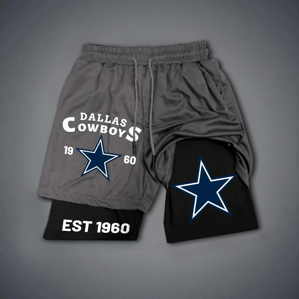 PREMIUM NFL X DAL Multicolored Pure GYM Shorts NDT NHM