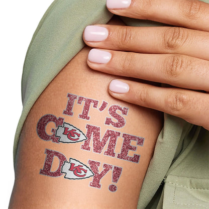Premium NFL x KC Temporary Tattoos NDT NHM