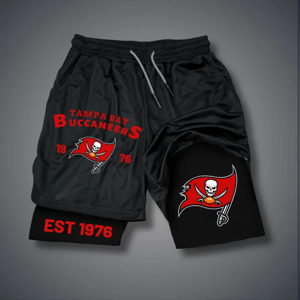 PREMIUM NFL X TB Multicolored Pure GYM Shorts NDT NHM