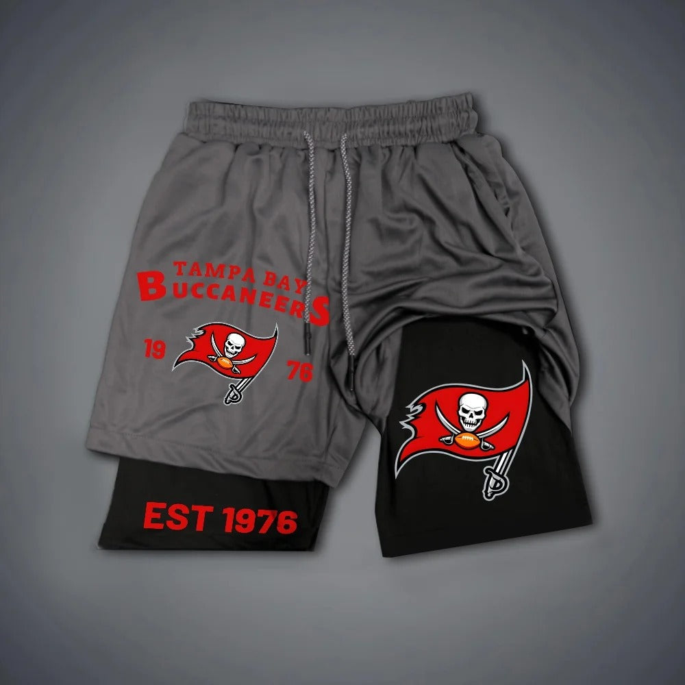 PREMIUM NFL X TB Multicolored Pure GYM Shorts NDT NHM
