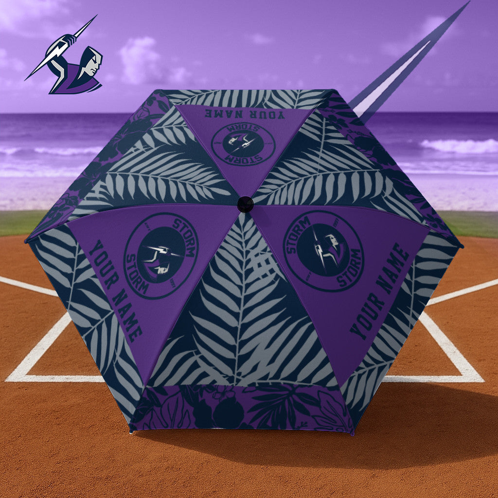 PREMIUM NRL  X MS Umbrella Custom Name Gifts For Fans - Limited Edition NDT LVH