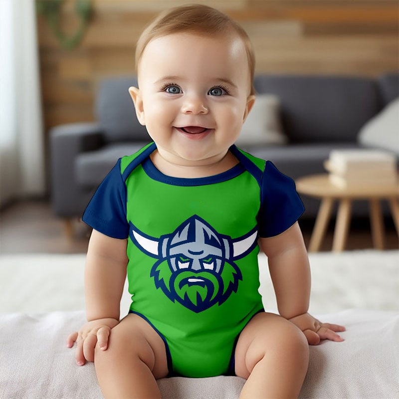 PREMIUM NRL X CR New Baby Romper Custom Name For Kids NDT LVH