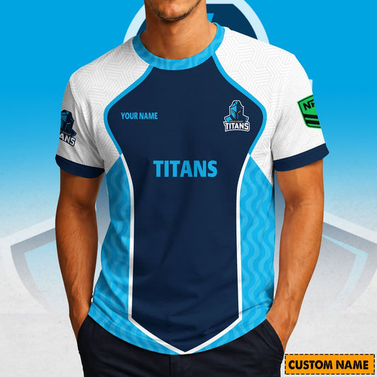 PREMIUM NRL X GCT ROYAL POLO SHIRT Custom Name Limited Edition NDT LVH