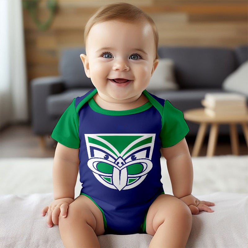 PREMIUM NRL X WAR New Baby Romper Custom Name For Kids NDT LVH