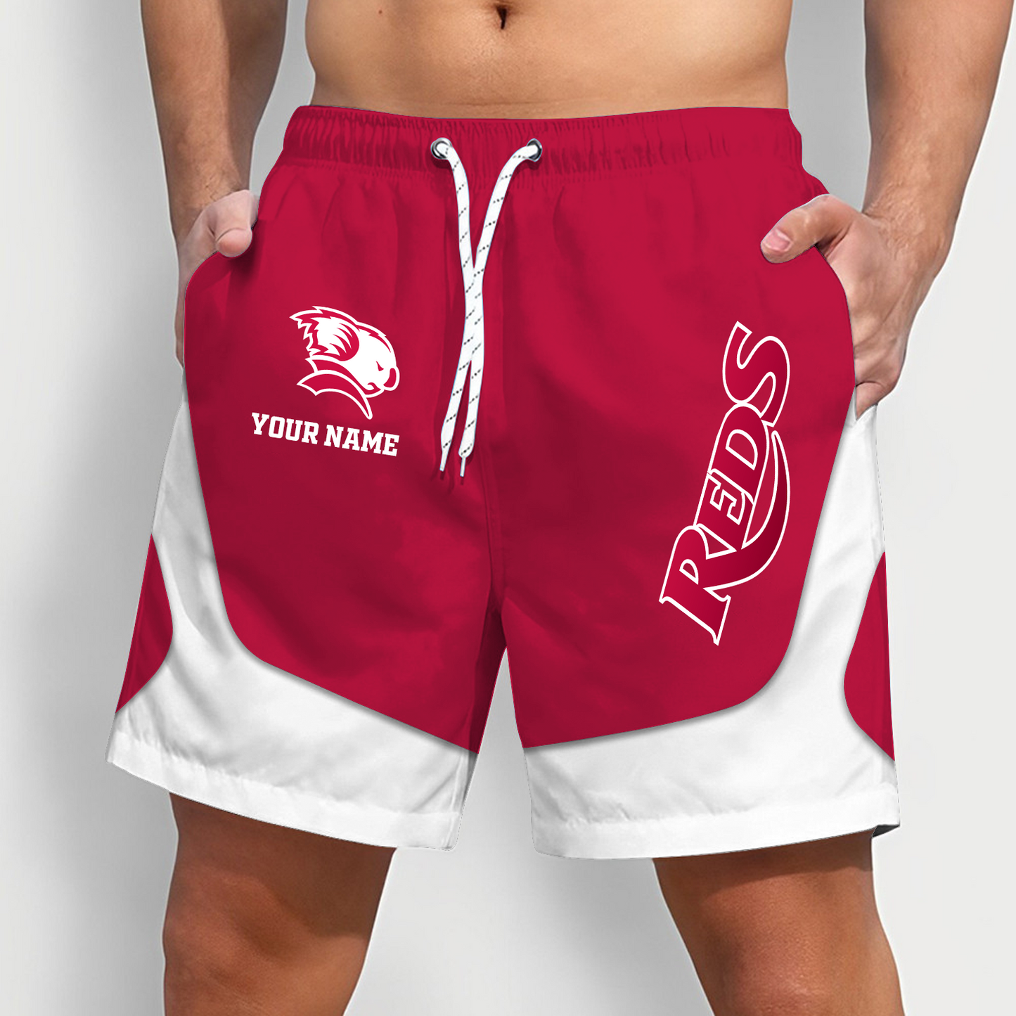 QR x SRP Team Special Short Pants For Men Custom Name Gifts DATND TANTD 270326