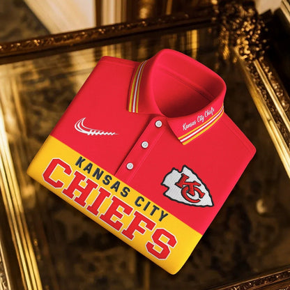 SIGNATURE NFL X KC BUSINEES CLASSIC LONG POLO SHIRT NDT NHM