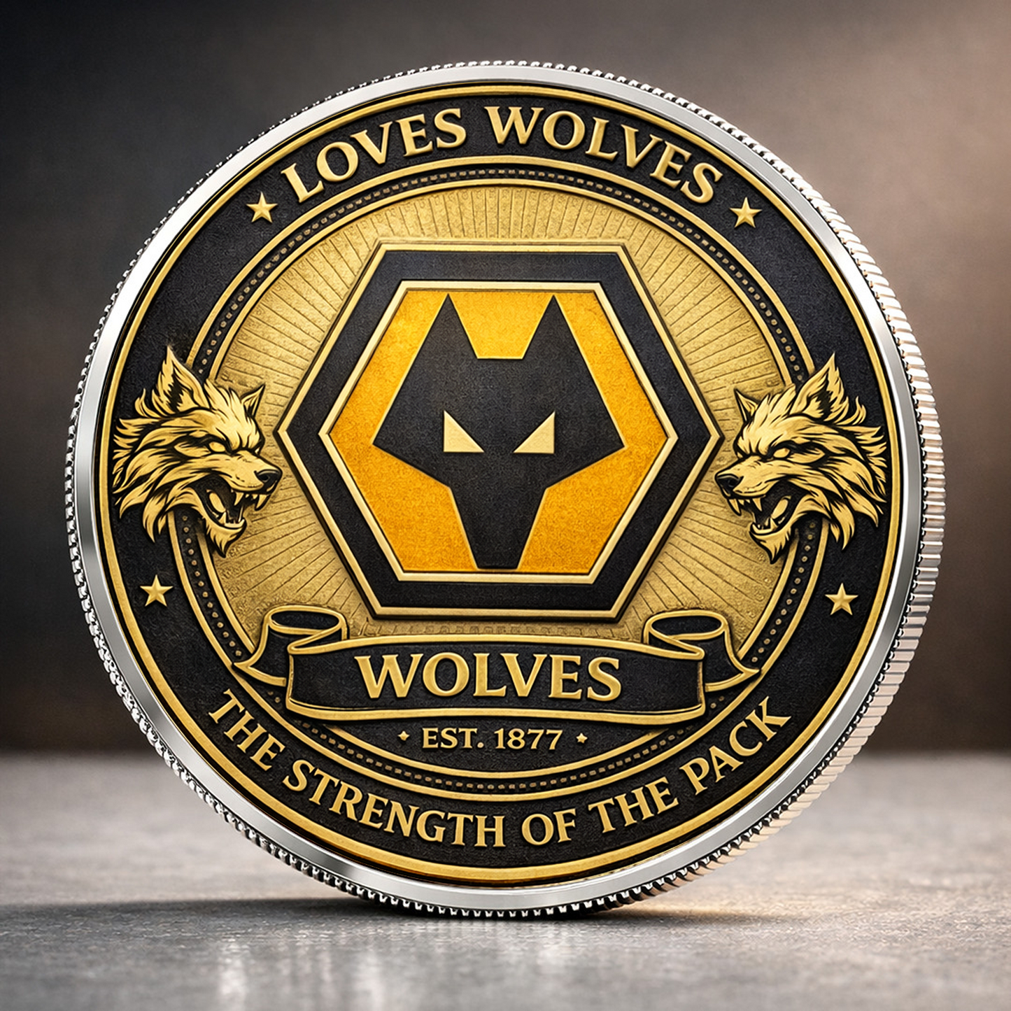 WOL x EPL Commemorative Coin DatND DVT